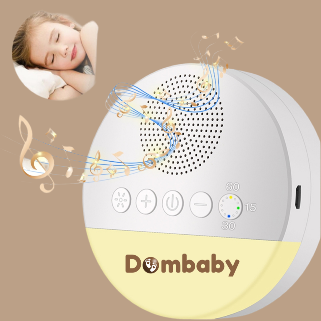 Aparelho Sonoro Premium para Bebês – Ruído Branco e Sons Relaxantes para Noites Tranquilas