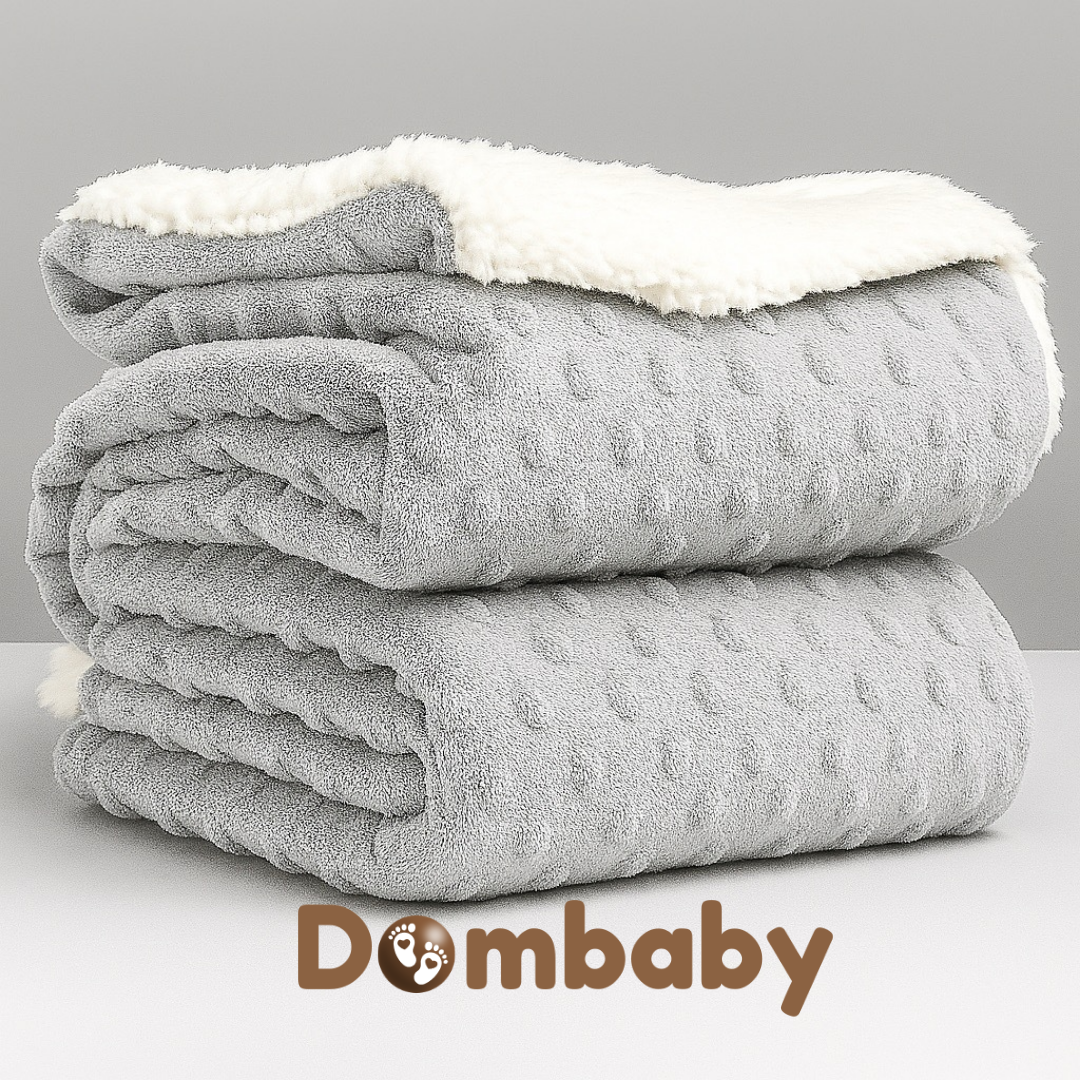 Manta Nuvem de Carinho – Textura Soft Premium – Saída de Maternidade | DomBaby