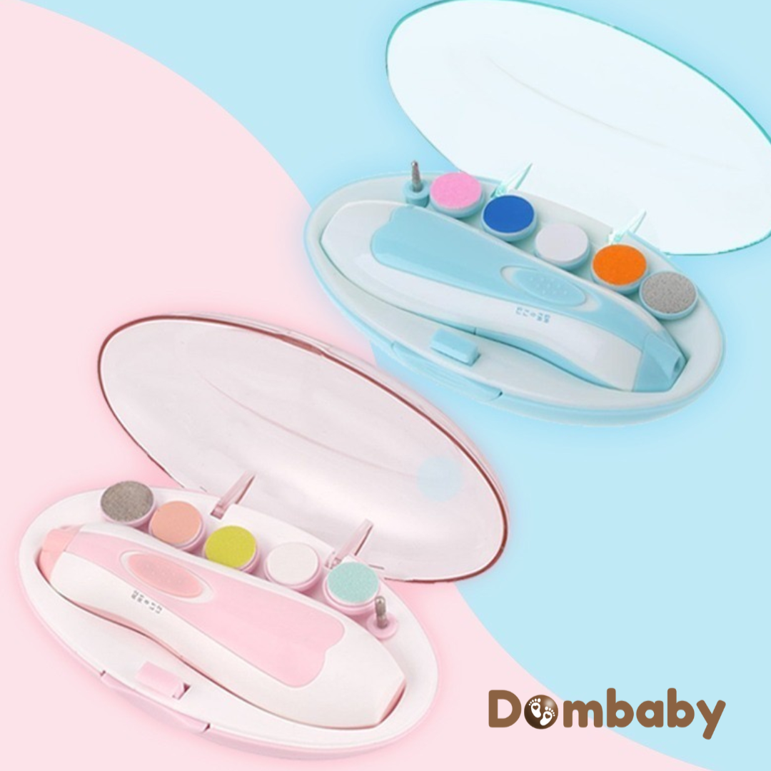 Lixa de Unha Elétrica para Bebê – Cortador Infantil Seguro, Indolor e Silencioso