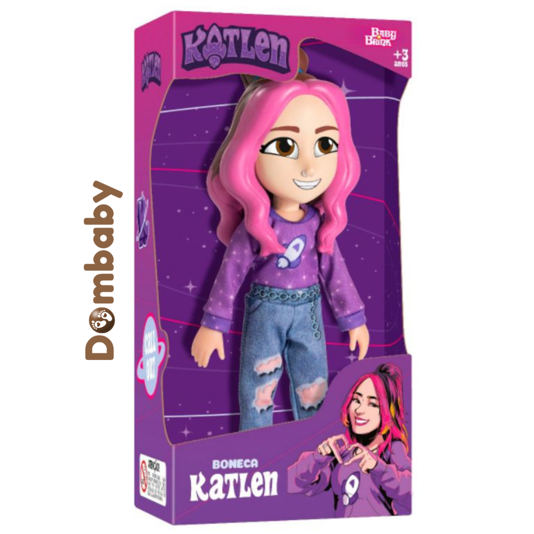 Boneca dos Rosas Katlen 26cm – Original Baby Brink