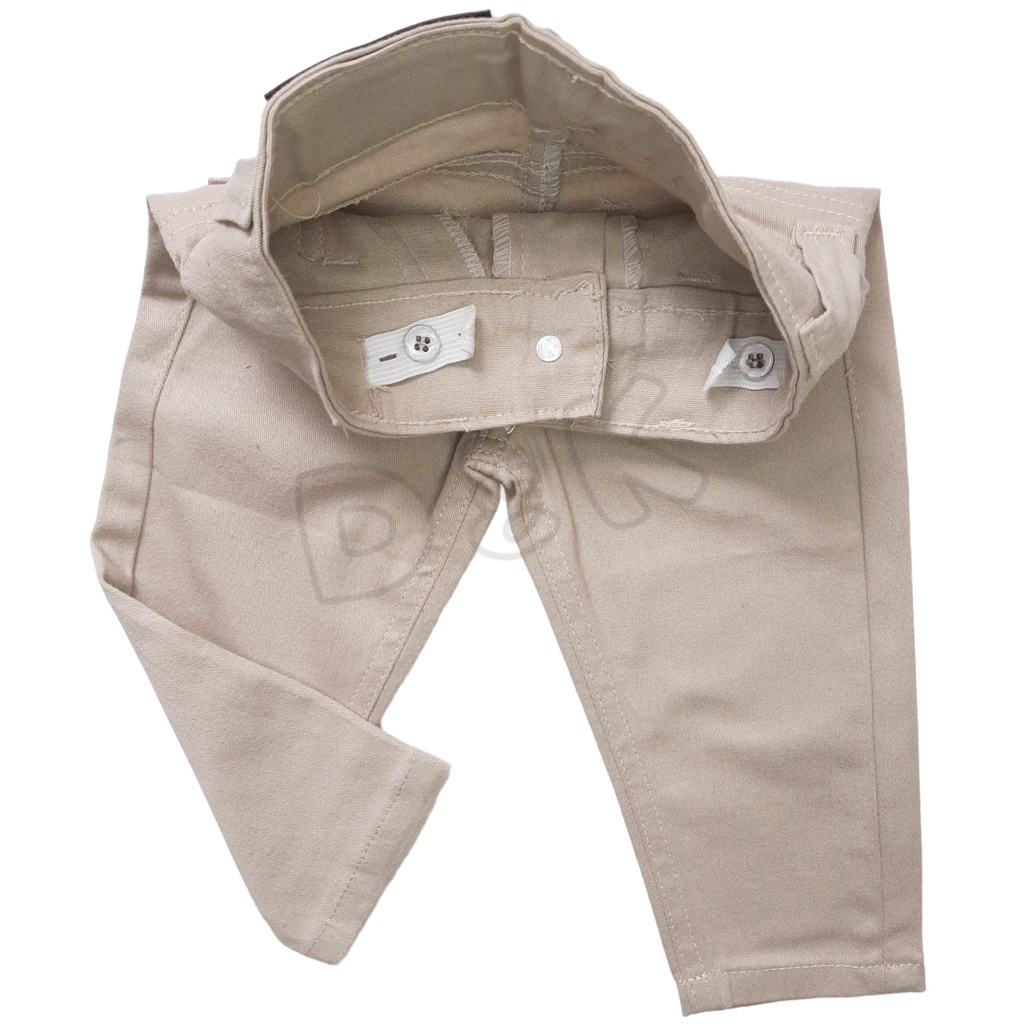 Conjunto Meu Batizado Roupa Social Bebê Menino Infantil Calça Bege e Manga Longa Casamento Pajem Festa