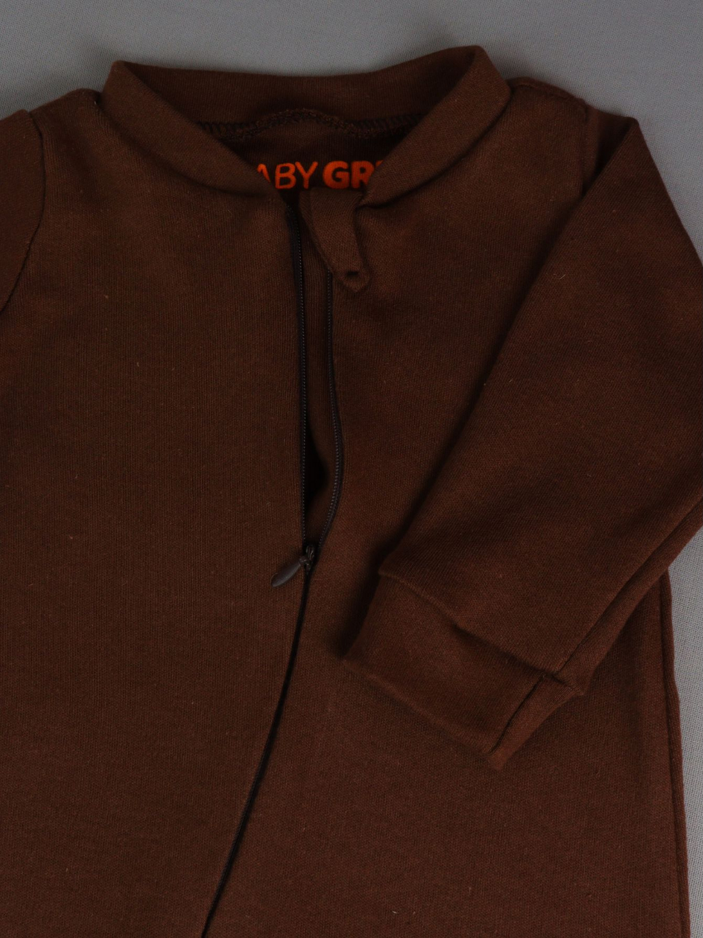 Macacão de Bebe Minimalista com Ziper Baby Greg - (0 a 9 meses) Lançamento