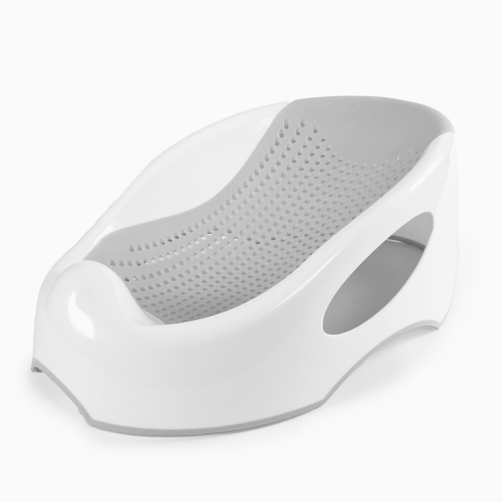 Suporte Banho Rede De Proteção Para Banheira De Bebê Portátil Confortável E Seguro Leve Mega Compras