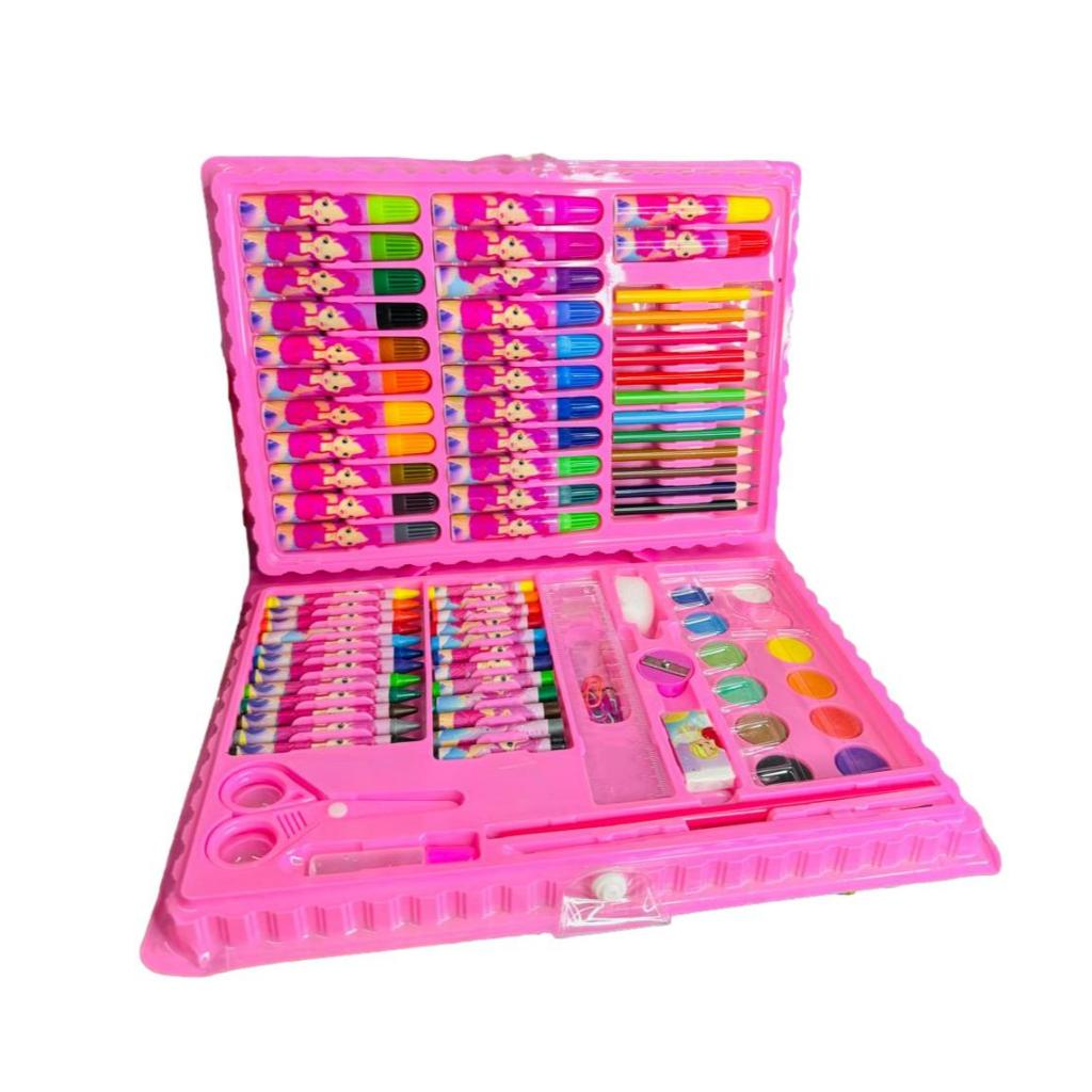 Kit Escolar Maleta de Pintura Infantil 86 Peças Baby Angelina ENVIO RÁPIDO