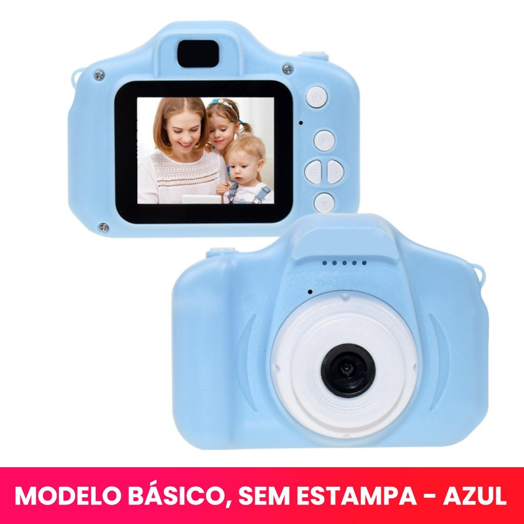 Camera Infantil Digital Filmadora Infantil Mini Maquina Fotografica Infantil Fotografa E Filma Tira Foto De Verdade