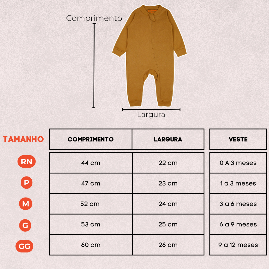 3 Macacão de Bebe Minimalista premium com Ziper