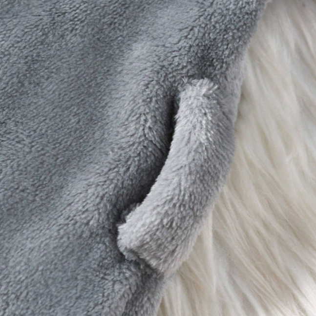 Roupão Infantil Quentinho Com Capuz e Cinto Tecido Plush Antialérgico