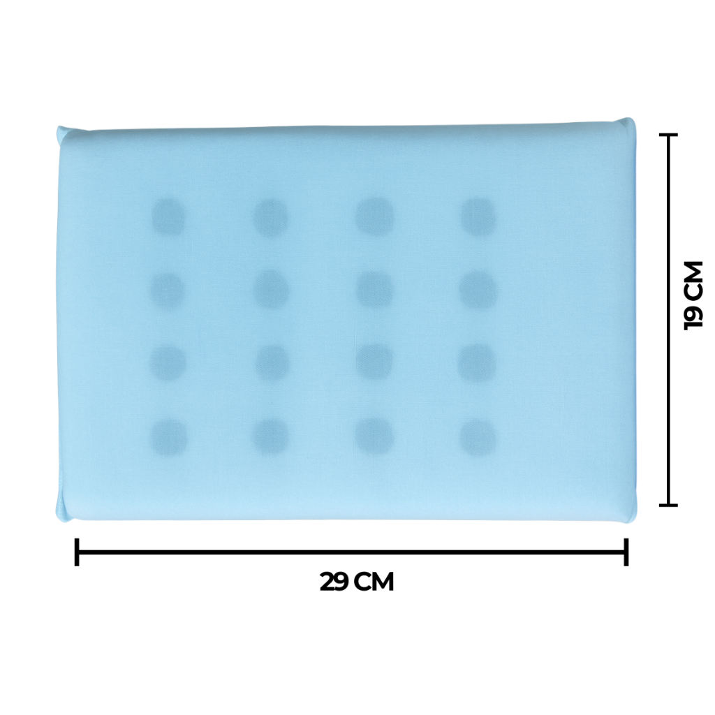 TRAVESSEIRO BEBÊ ANTISSUFOCANTE ANTIALÉRGICO, ANTIÁCAROS, RESPIRÁVEL C/ FUROS P/CARINHO E BERÇO PREMIUM LUXO