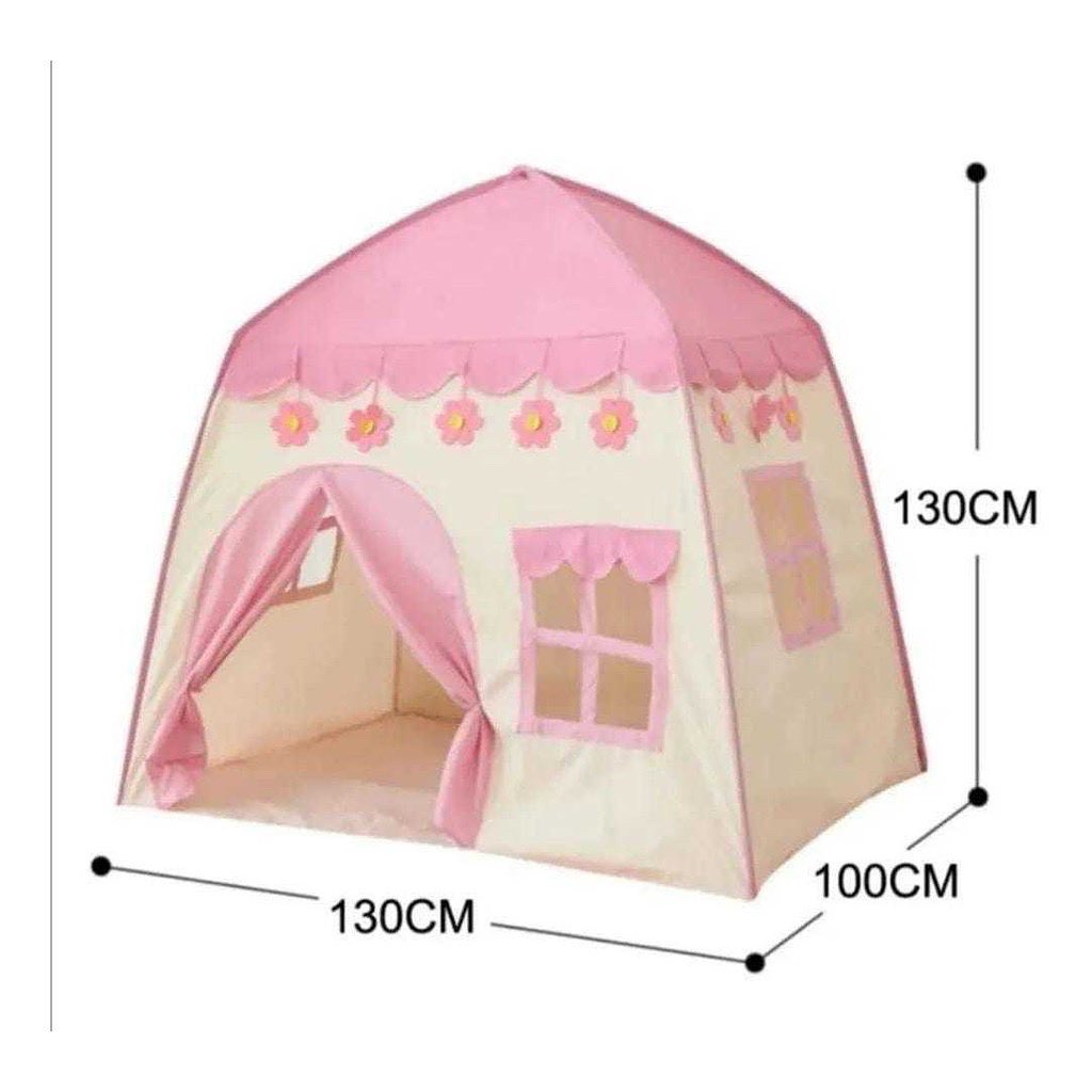 Barraca Infantil Rosa Flor Grande 1.3M Menina Princesa Criança Azul Estrela Menor Preço Promocao