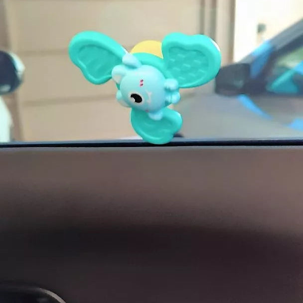 Kit 3 Brinquedos Infantis Giratórios com Ventosa – Chocalho Spinner para Bebê