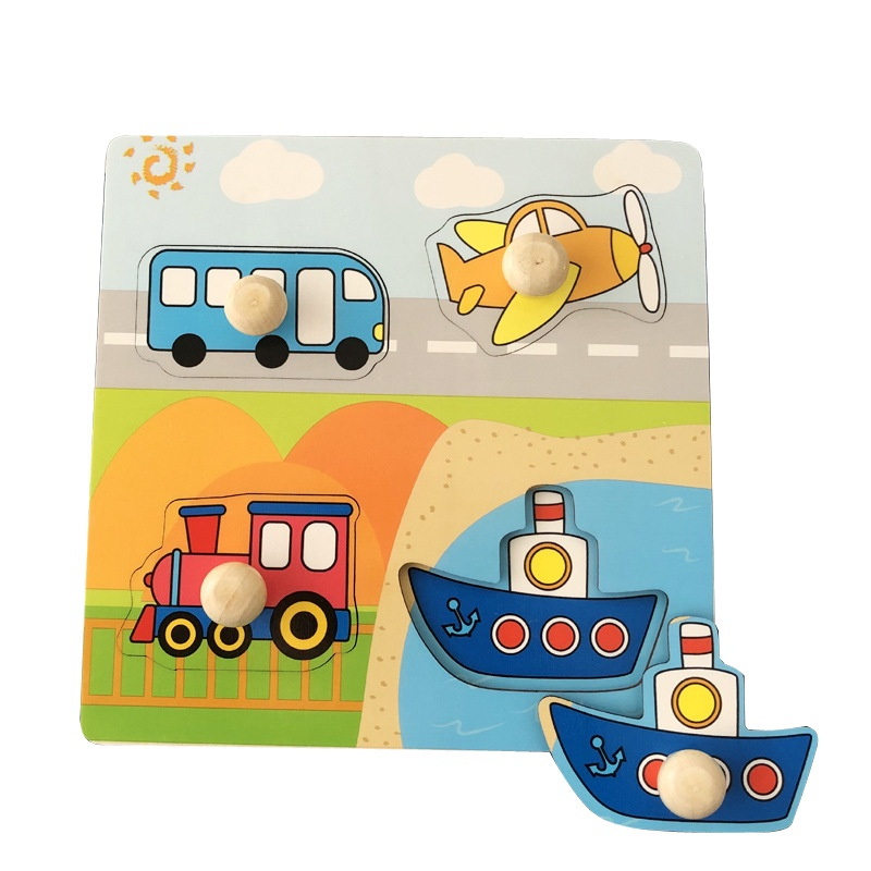 Quebra-Cabeça Montessori de Madeira – Educativo Infantil