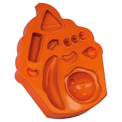 Massinha de Modelar Infantil Doceria Com Cheiro de Tutti-Frutti + Acessórios - Super Toys