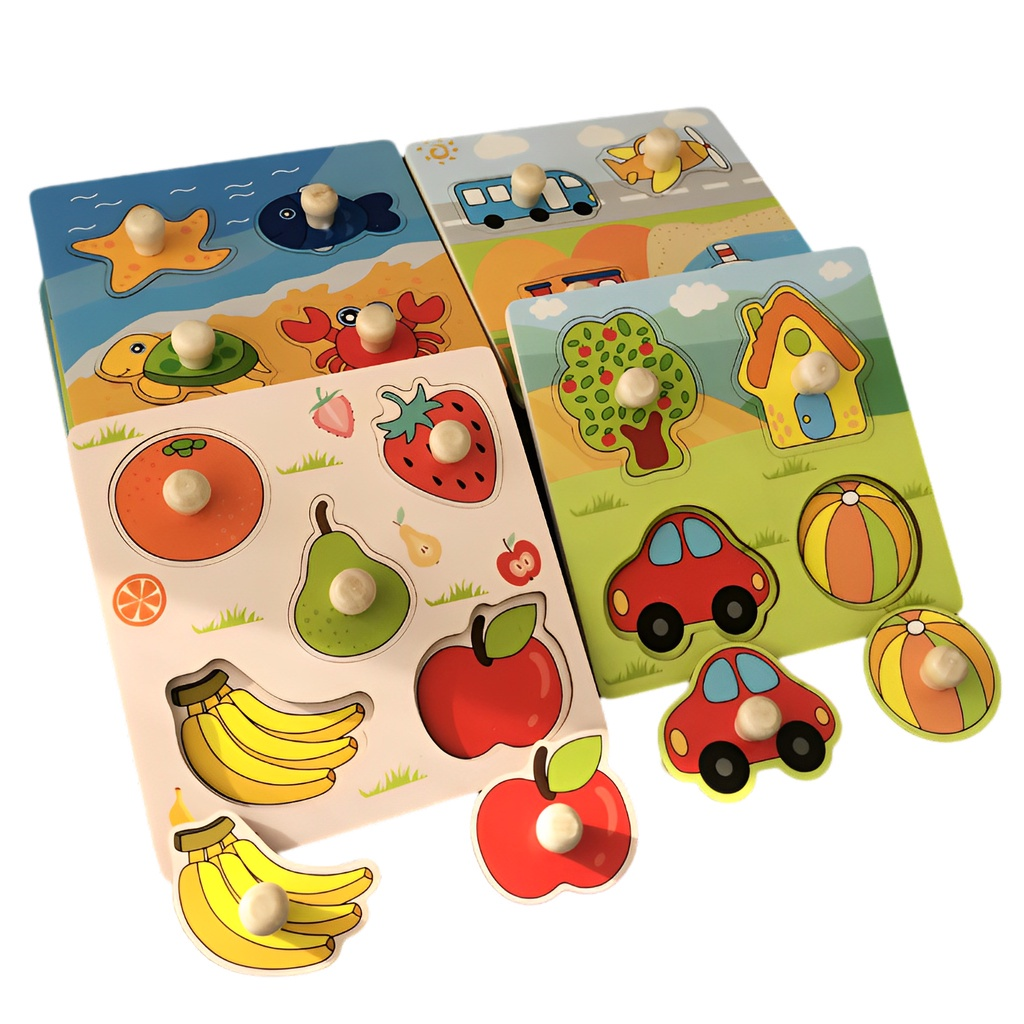 BRINQUEDOS MONTESSORI QUEBRA-CABEÇA DE MADEIRA PARA CRIANÇAS, PRANCHA DE MÃO, JOGOS EDUCACIONAIS DE APRENDIZAGEM, BEBÊ 1 A 2 3 ANOS DE IDADE