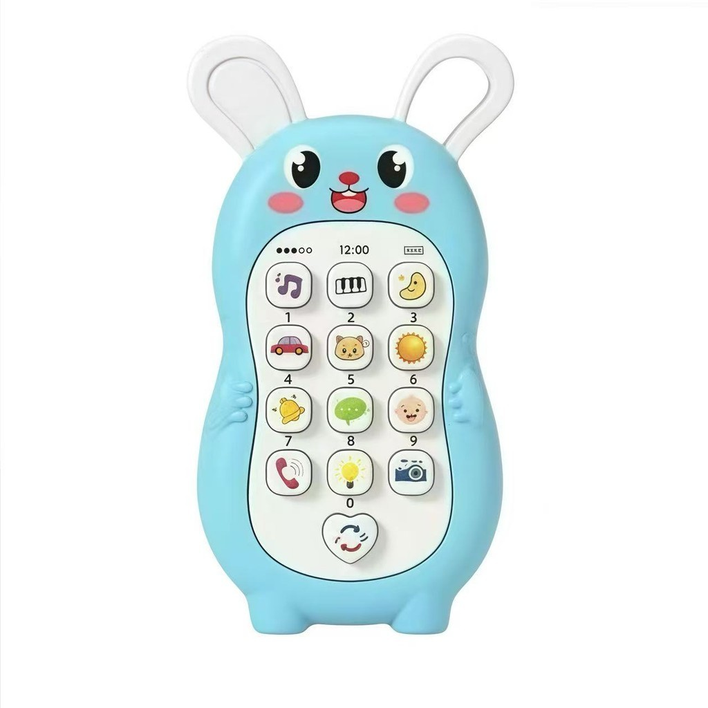 Telefone De Brinquedos Para Bebês Música Dormir Com Simulação Crianças Educativo Infantil Mordedor