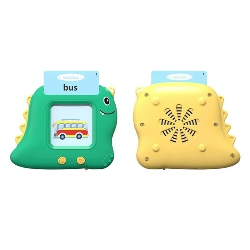 Pronúncia Portátil Máquina De Cartões De Aprendizagem Oral Kids Educational Toys(Português e Inglês)