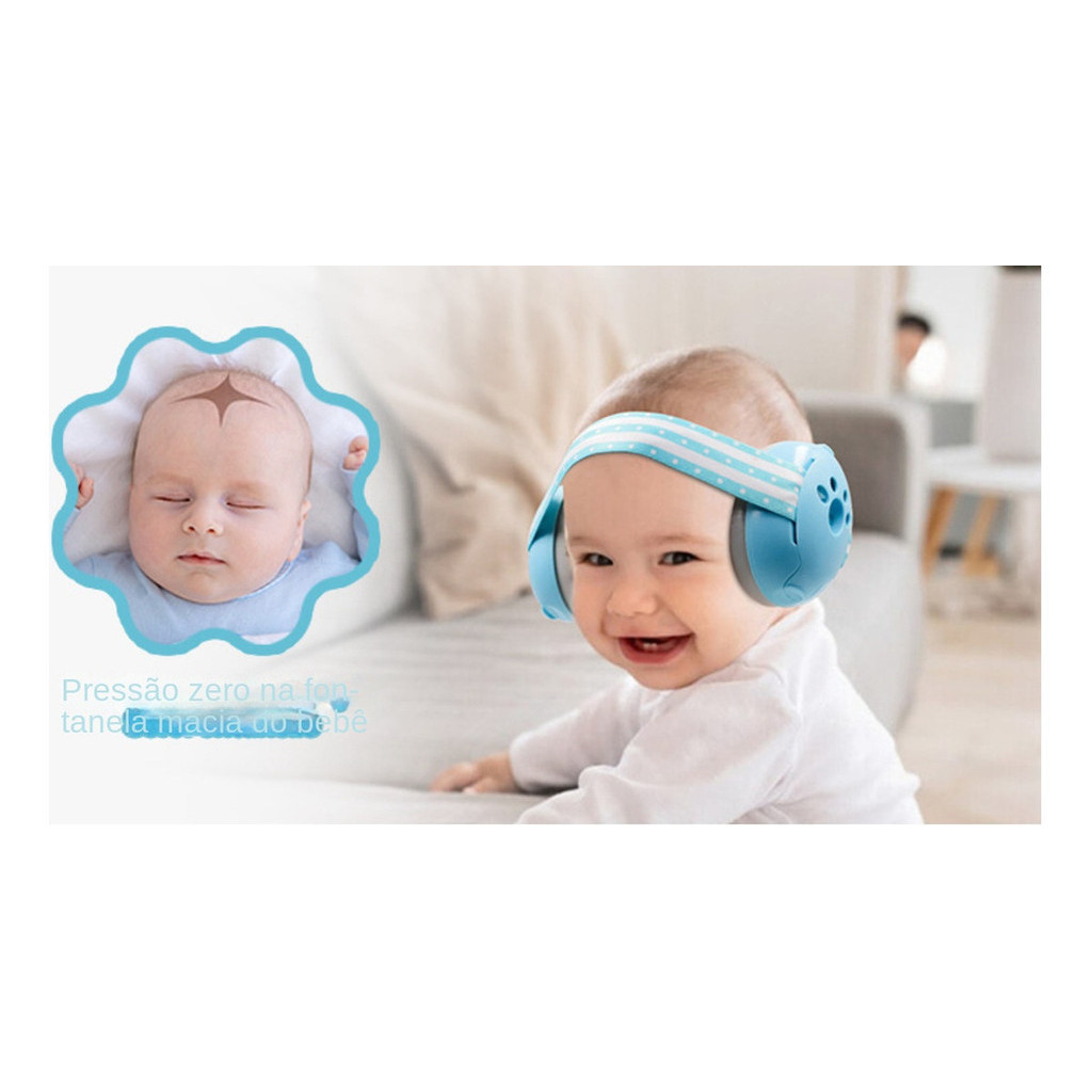 Protetores De Ouvido Antirruído Para Bebês, Protetor À Prova De Som Para Dormir Infantil Para Crianças Com Autismo