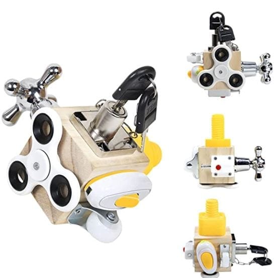 Brinquedo Sensorial Montessori 🌈 – Diversão, Calma e Desenvolvimento