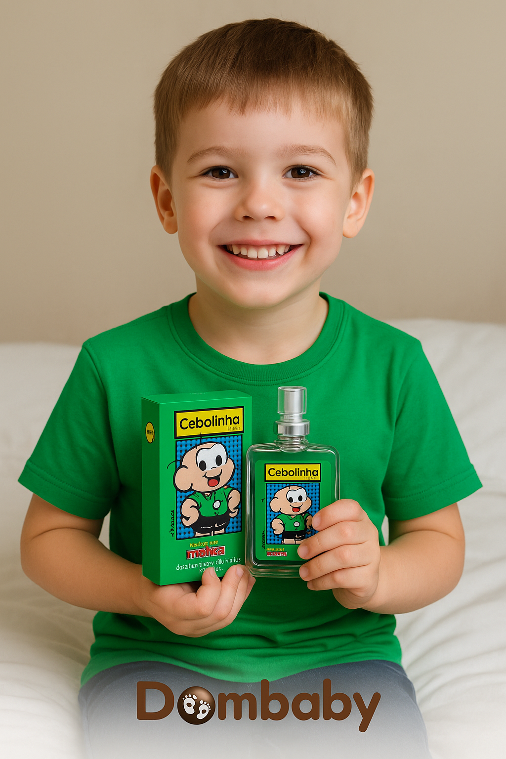 💚 Perfuminho Cebolinha 25ml – Delicadeza que abraça o seu bebê