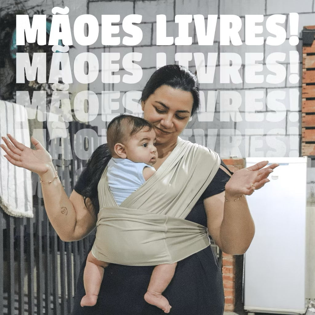 Sling Canguru BabyComfort  - Conforto e Segurança