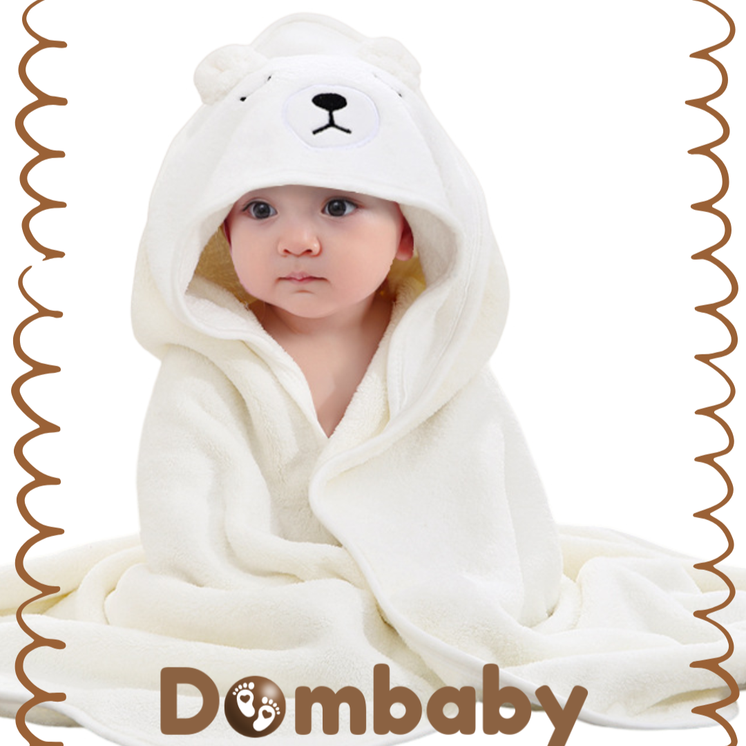 Toalha De Banho Felpuda Infantil Bebe Bichinhos Grande Capuz