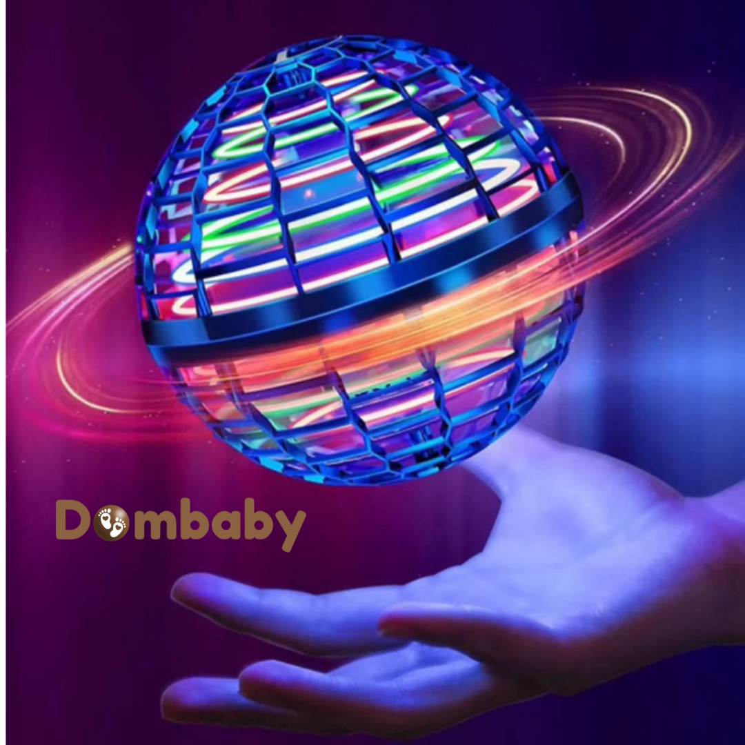 Bola Voadora Mágica LED com Sensor – Brinquedo Infantil Interativo Recarregável USB