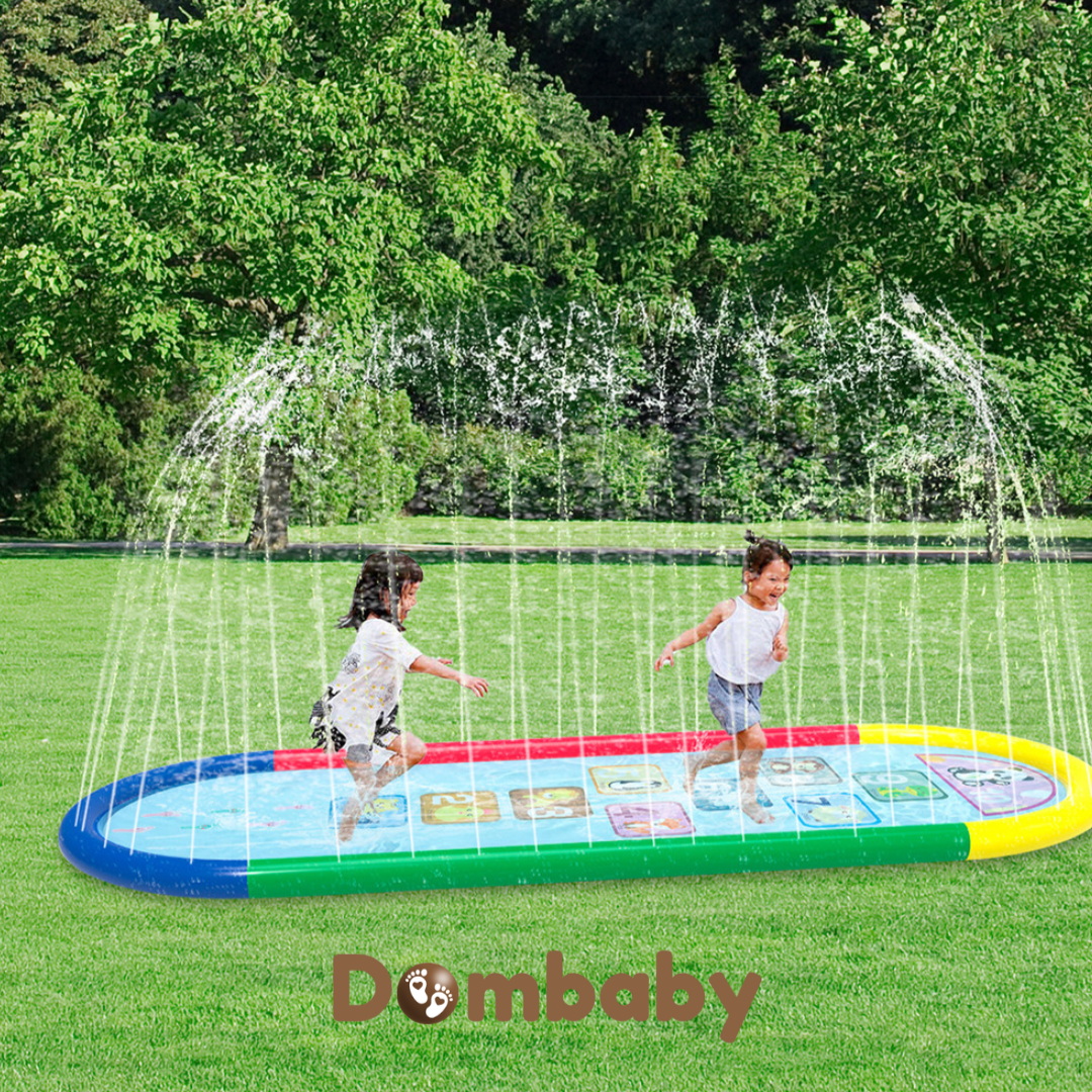 Piscina Inflável Splash Pad Sprinkler 250x100cm – Brinquedo Infantil de Água
