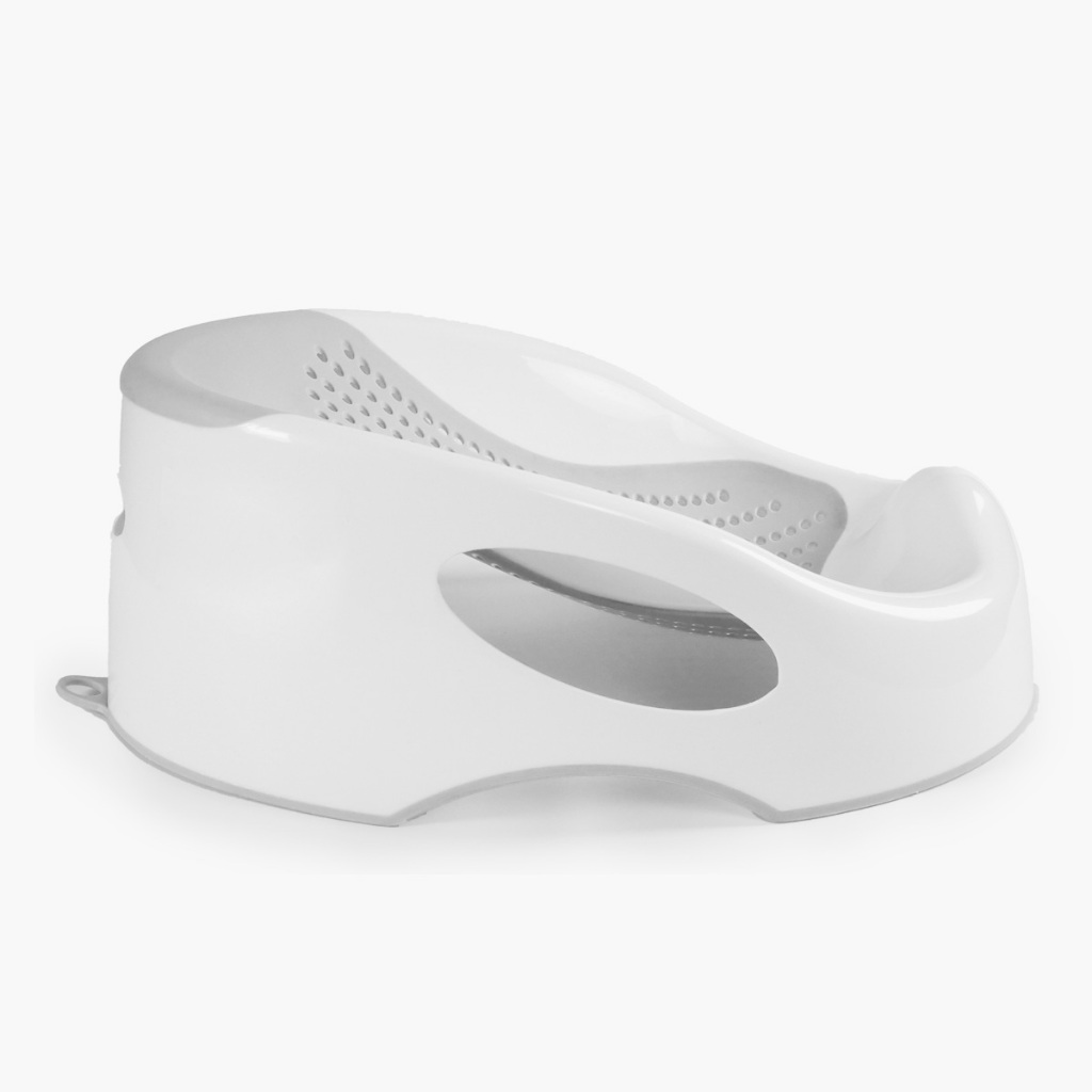 Suporte Banho Rede De Proteção Para Banheira De Bebê Portátil Confortável E Seguro Leve Mega Compras