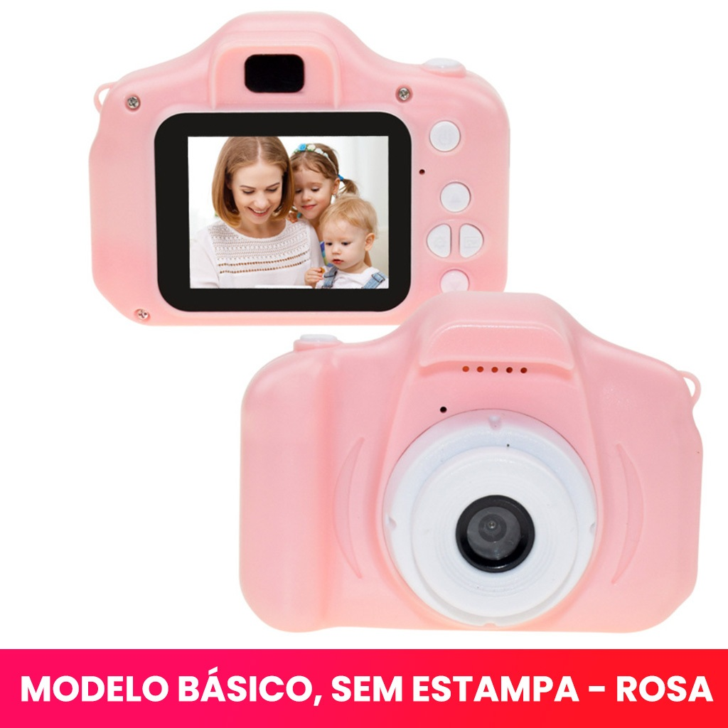 Camera Infantil Digital Filmadora Infantil Mini Maquina Fotografica Infantil Fotografa E Filma Tira Foto De Verdade