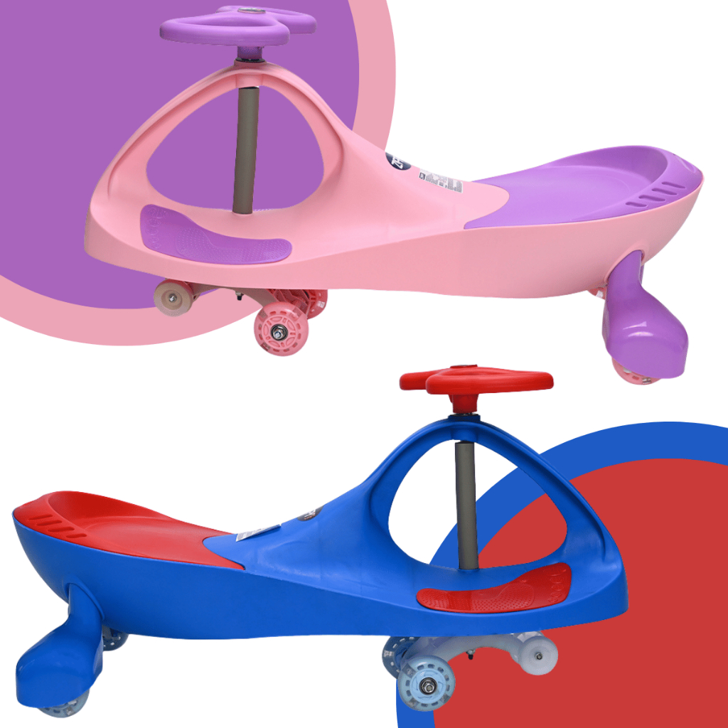 Carrinho de Rolimã Rodinhas de Gel com Led Brinquedo Gira 360 Drift Infantil 100kg