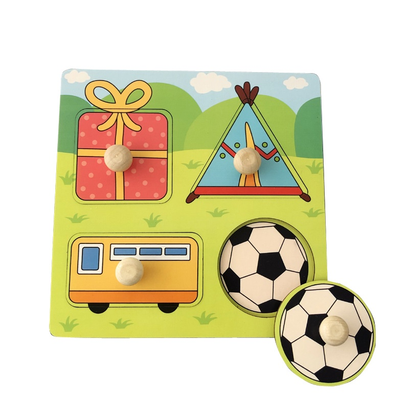 Quebra-Cabeça Montessori de Madeira – Educativo Infantil