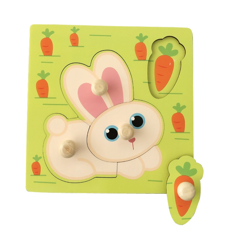 Quebra-Cabeça Montessori de Madeira – Educativo Infantil