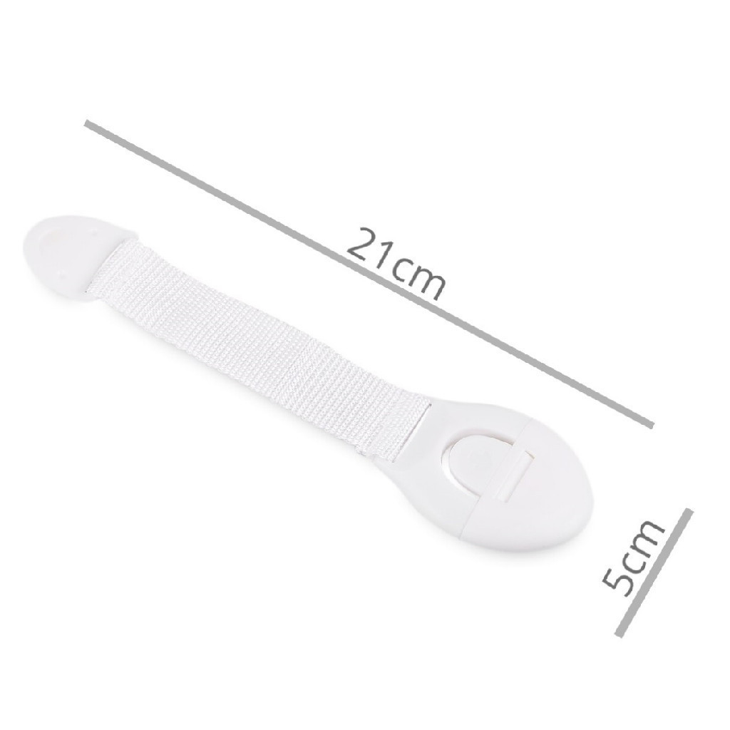 Kit 10 Und Trava Gaveta Armario Segurança Protetor Protecao Bebe Branco