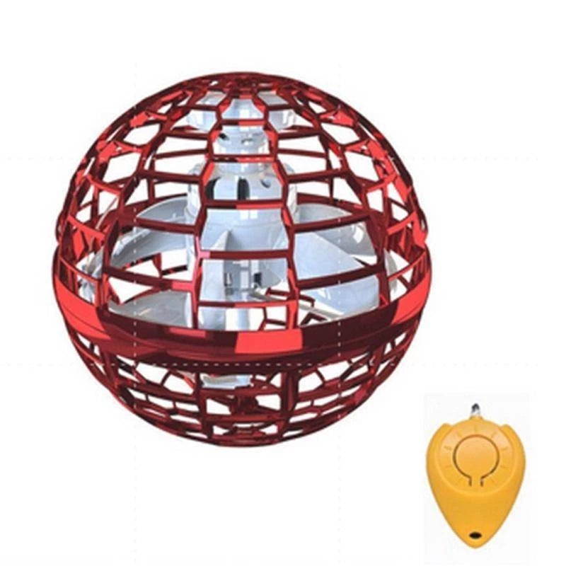 Bola Voadora Mágica LED com Sensor – Brinquedo Infantil Interativo Recarregável USB